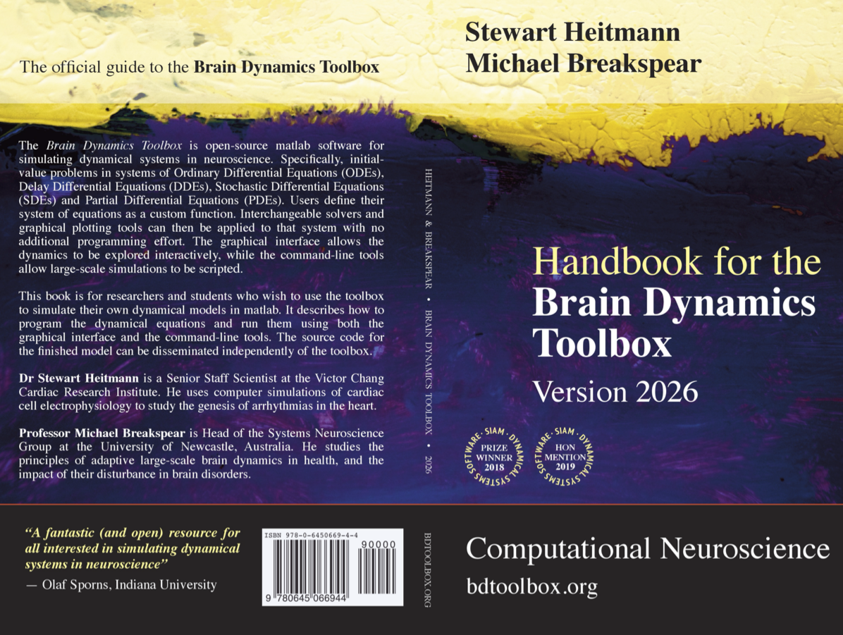 Handbook for the Brain Dynamics Toolbox